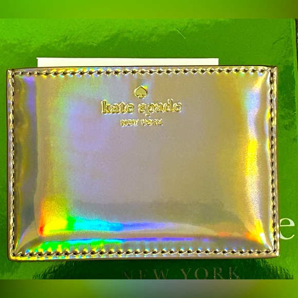 kate spade Handbags - Kate spade rose gold card holder and gift box